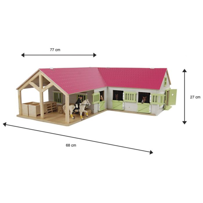 Kids Globe Stall for hester 1:24 rosa