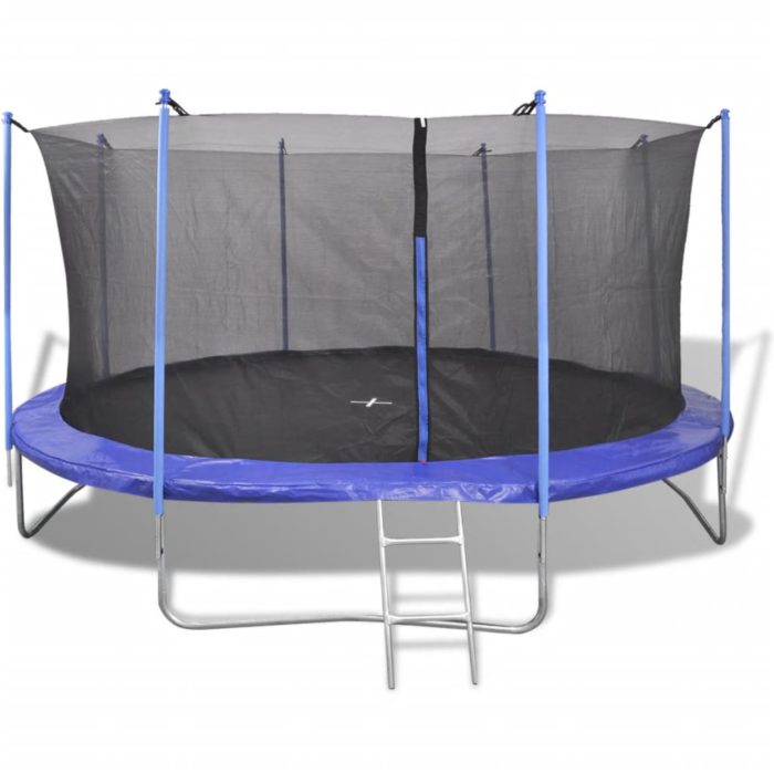 vidaXL Trampolinesett 5 deler 4,57 m