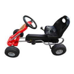 vidaXL Pedal-go-kart rød