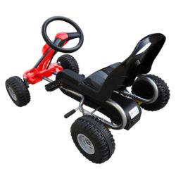 vidaXL Pedal-go-kart rød