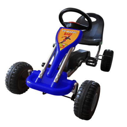 vidaXL Pedal-go-kart blå