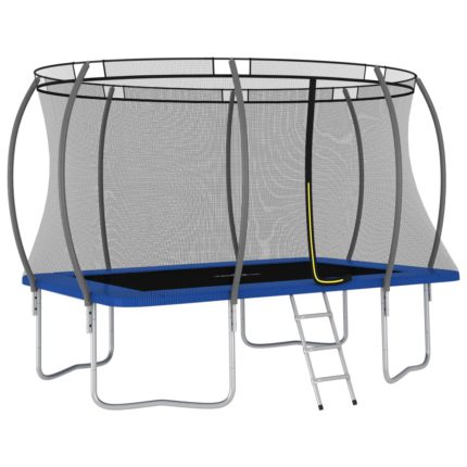 vidaXL Trampolinesett rektangulær 335x244x90 cm 150 kg