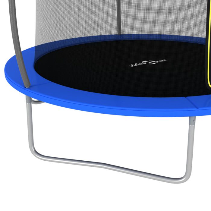 vidaXL Trampolinesett rund 244×55 cm 100 kg