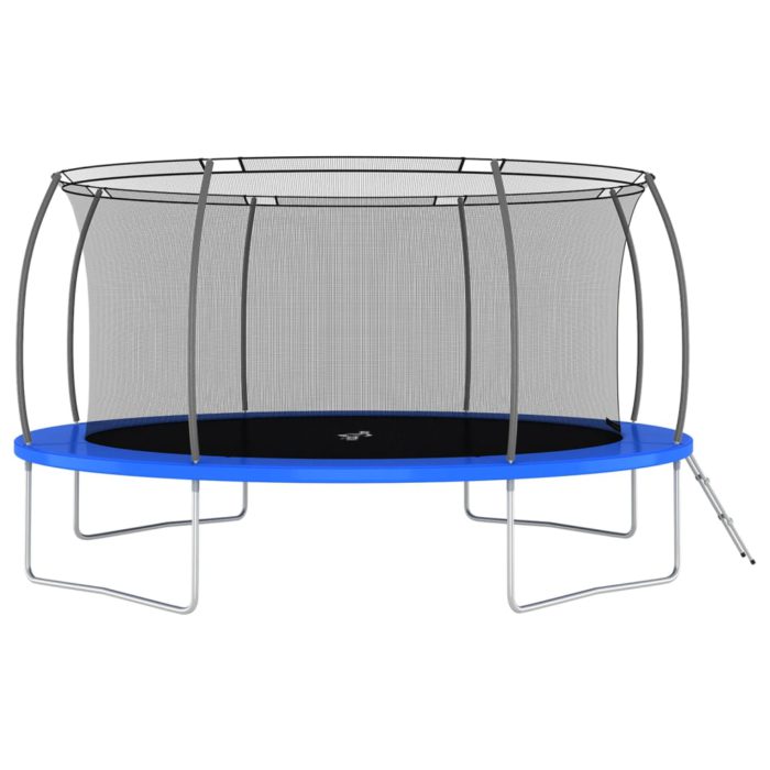 vidaXL Trampolinesett rund 460×80 cm 150 kg