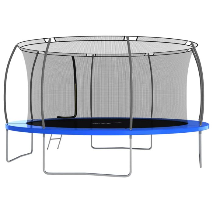 vidaXL Trampolinesett rund 460×80 cm 150 kg