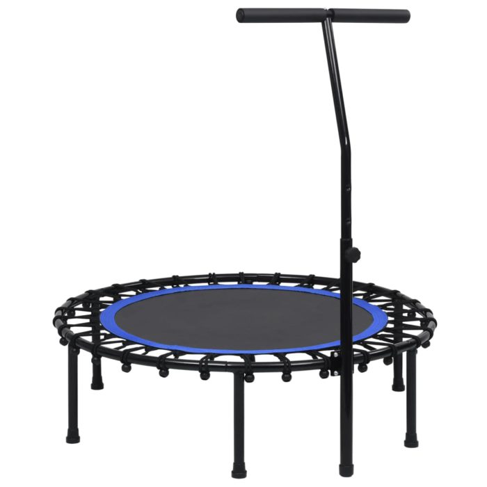 vidaXL Trim-trampoline med håndtak og sikkerhetspute 102 cm