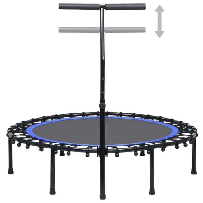 vidaXL Trim-trampoline med håndtak 122 cm