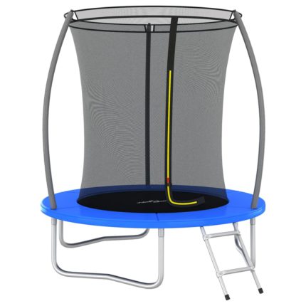 vidaXL Trampolinesett rund 183×52 cm 80 kg