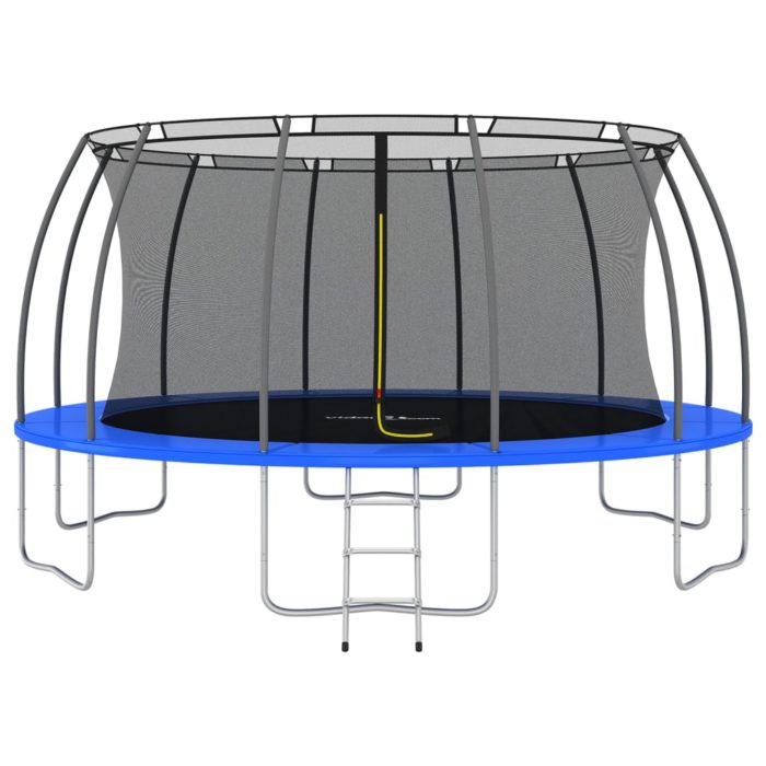 vidaXL Trampolinesett rund 488×90 cm 150 kg