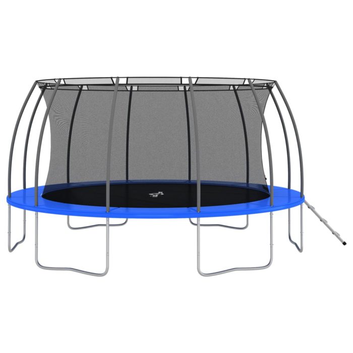 vidaXL Trampolinesett rund 488×90 cm 150 kg