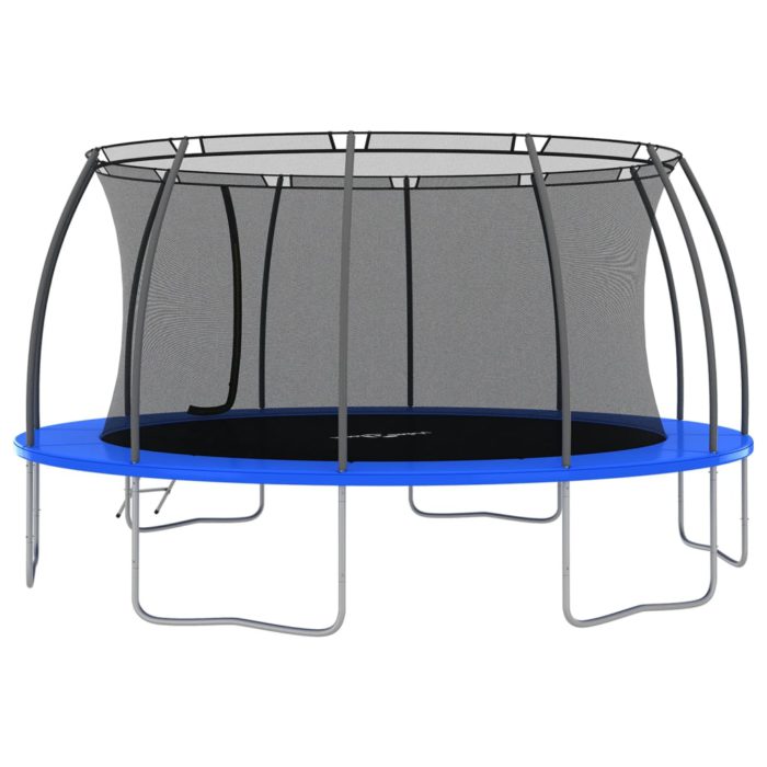 vidaXL Trampolinesett rund 488×90 cm 150 kg