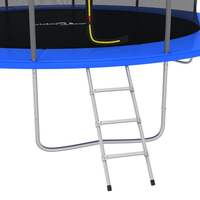 vidaXL Trampolinesett rund 488×90 cm 150 kg