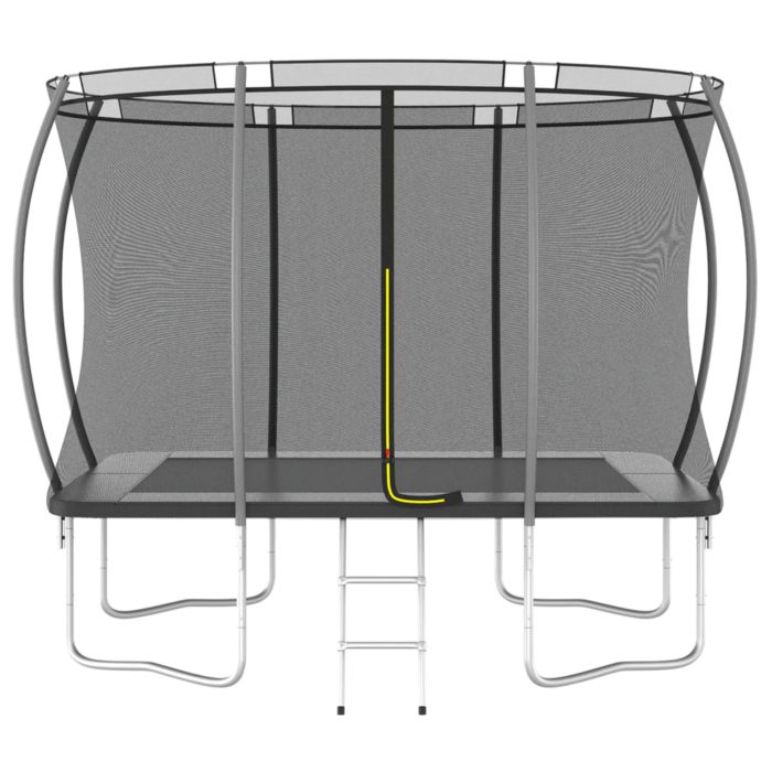 vidaXL Trampolinesett rektangulær 274x183x76 cm 150 kg