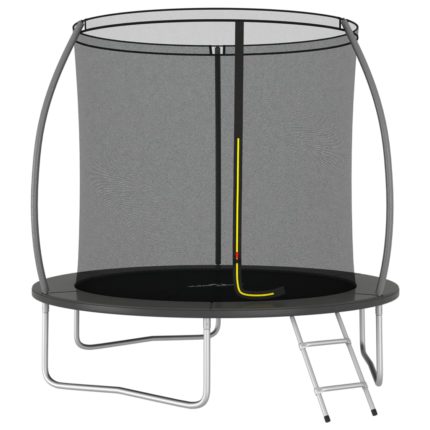 vidaXL Trampolinesett rund 244×55 cm 100 kg