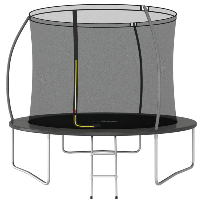 vidaXL Trampolinesett rund 305×76 cm 150 kg