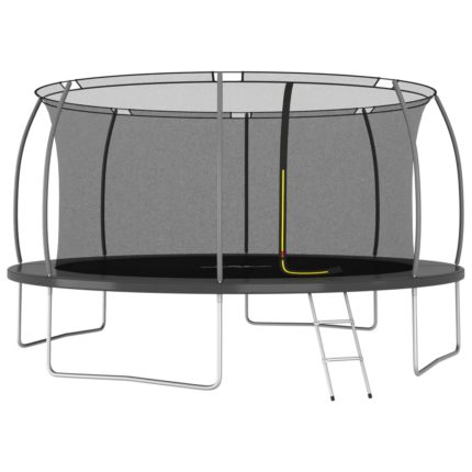 vidaXL Trampolinesett rund 460×80 cm 150 kg