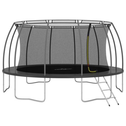 vidaXL Trampolinesett rund 488×90 cm 150 kg