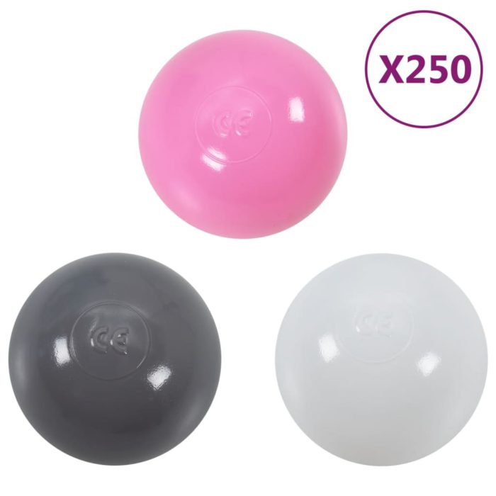 vidaXL Lekeballer 250 stk flerfarget