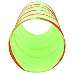 vidaXL Leketunnel for barn med 250 baller grønn 175 cm polyester