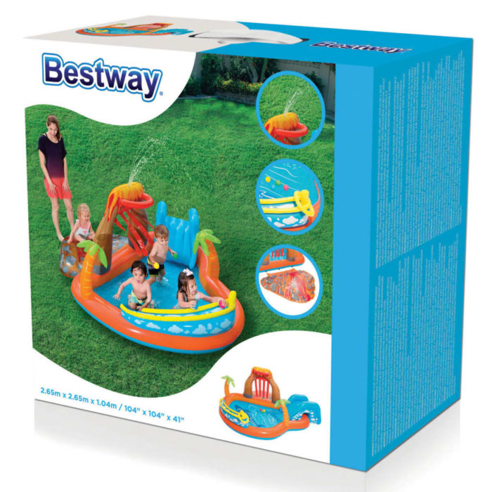 Bestway Lava Lagoon lekebasseng 53069