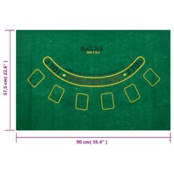 vidaXL Pokersjetongsett 200 stk 4 g