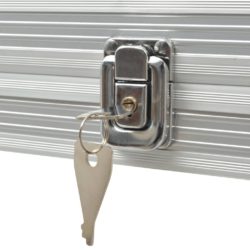 vidaXL Pokersett med 1000 laser-sjetonger aluminium