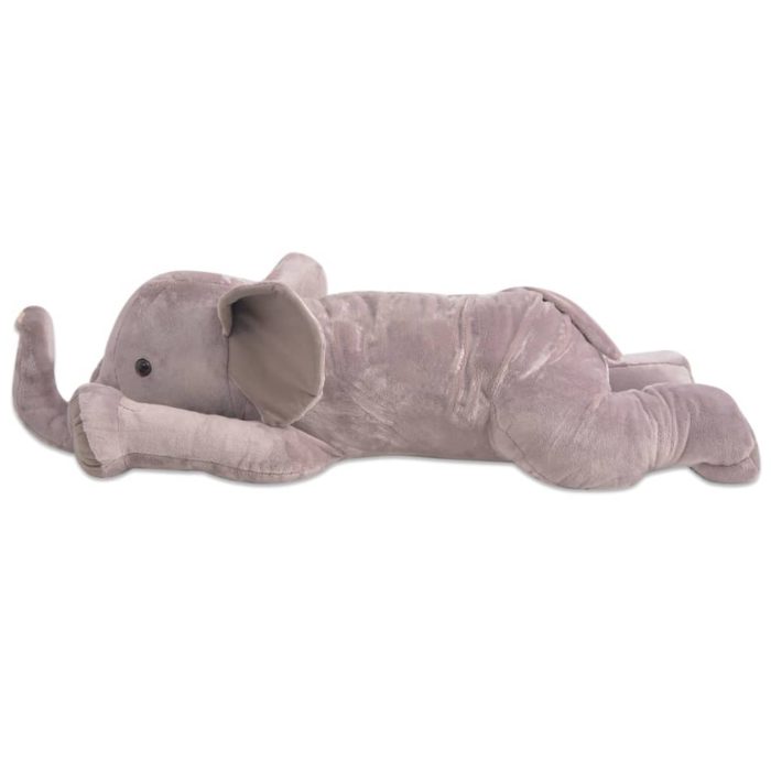 vidaXL Lekeelefant plysj XXL 120 cm