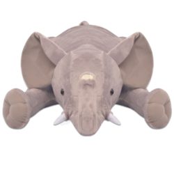 vidaXL Lekeelefant plysj XXL 120 cm
