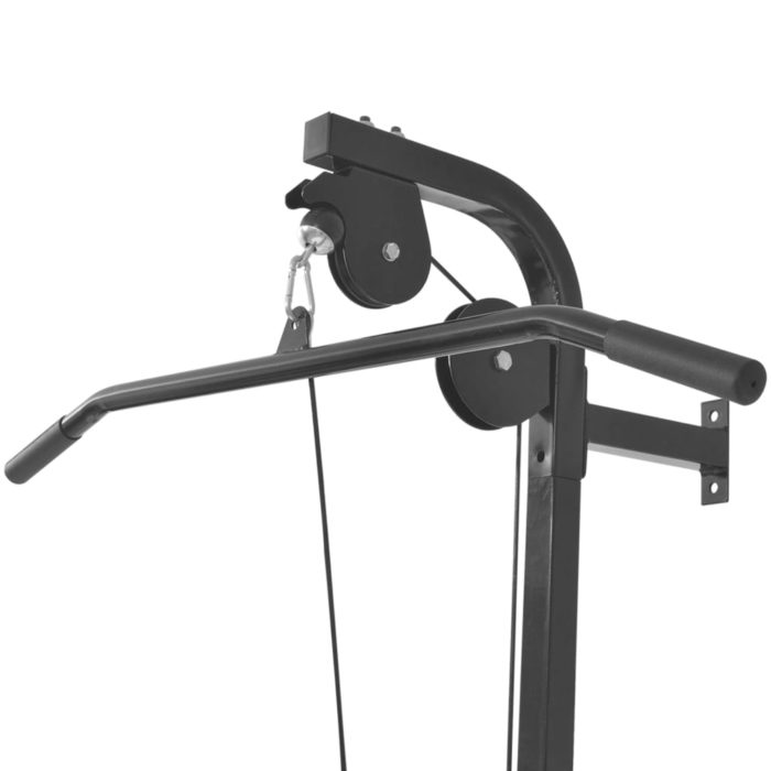 vidaXL Veggmontert hjemmegym med 2 stenger