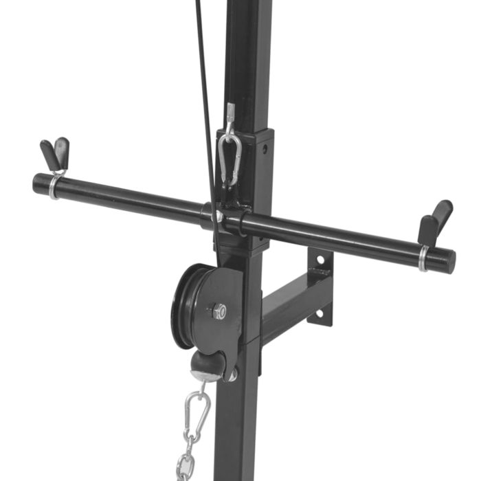 vidaXL Veggmontert hjemmegym med 2 stenger