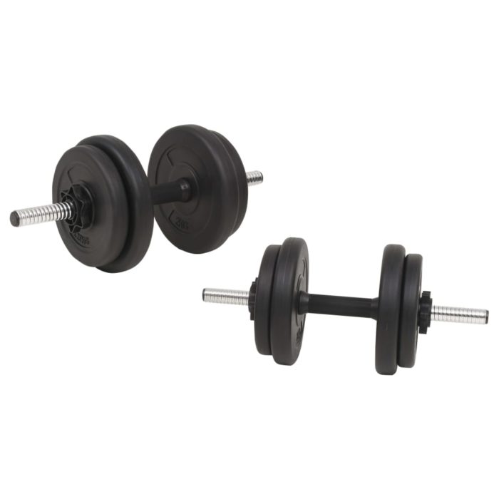 vidaXL Vektstang- og manualsett 30 kg