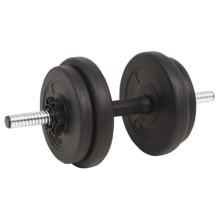 vidaXL Vektstang- og manualsett 30 kg