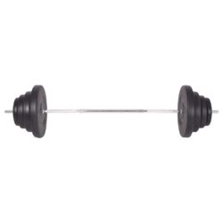 vidaXL Vektstang- og manualsett 120 kg