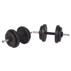 vidaXL Vektstang- og manualsett 120 kg