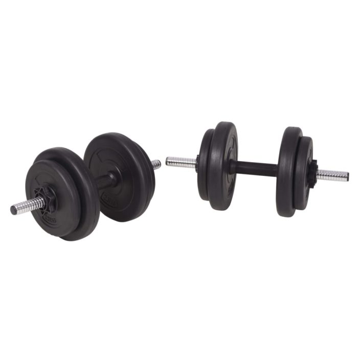 vidaXL Vektstang- og manualsett 120 kg