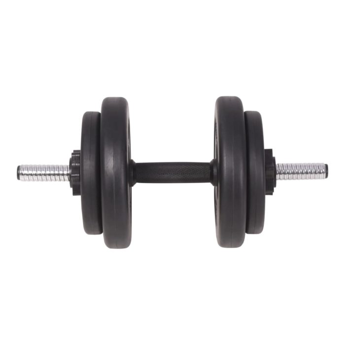 vidaXL Vektstang- og manualsett 120 kg