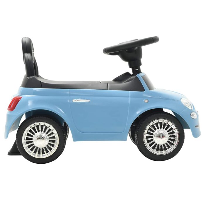 vidaXL Gåbil Fiat 500 blå