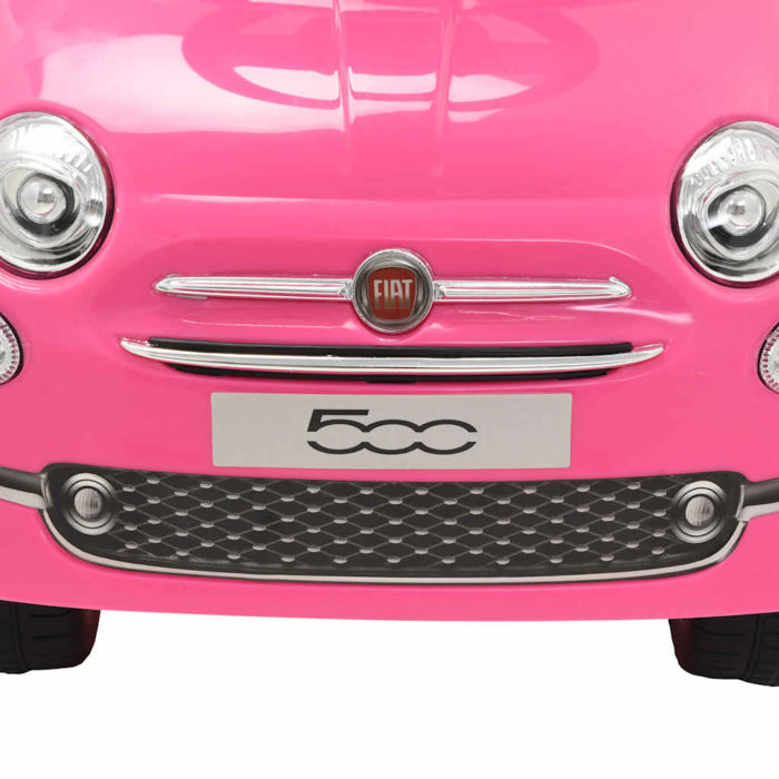 vidaXL Gåbil Fiat 500 rosa