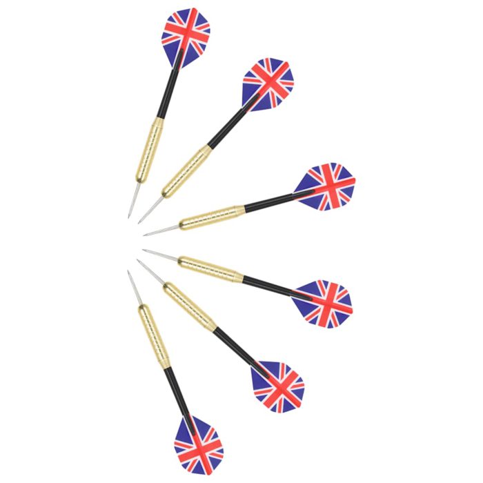 vidaXL Profesjonell dartskive sisal med skap og 6 darts