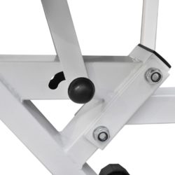 vidaXL Treningsbenk med vektstang og manualsett 60,5 kg