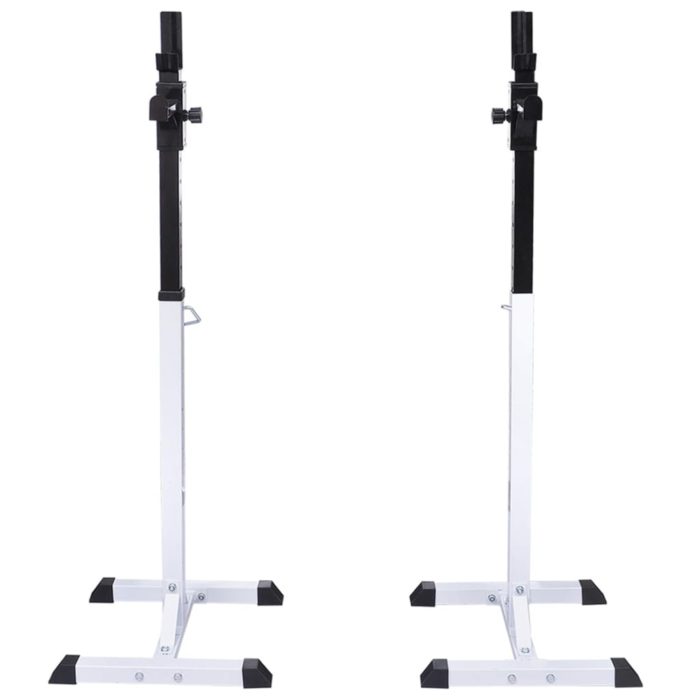 vidaXL Knebøy vektstangstativ med vektstang- og manualsett 30,5 kg