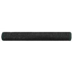 vidaXL Tennisskjerm HDPE 1,2×25 m svart