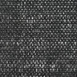 vidaXL Tennisskjerm HDPE 1,2×25 m svart