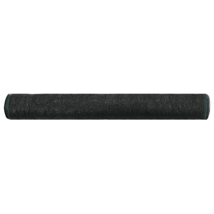 vidaXL Tennisskjerm HDPE 1,2×50 m svart