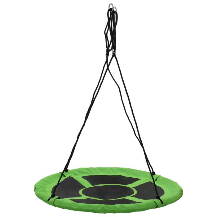 vidaXL Huske 110 cm 100 kg grønn
