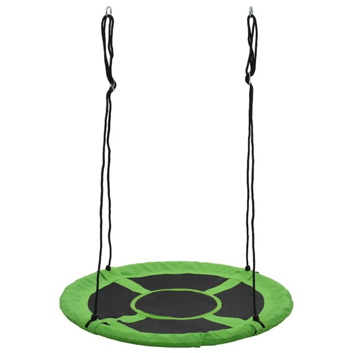 vidaXL Huske 110 cm 100 kg grønn