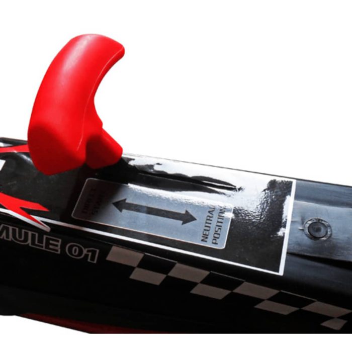 vidaXL Pedal-go-kart for barn rød