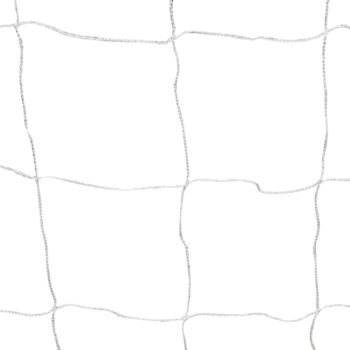 Minifotballmålsett med stolper og nett 2 stk for barn 91,5x48x61 cm