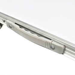 Sammenleggbart campingbord høydejusterbar aluminium 180 x 60 cm
