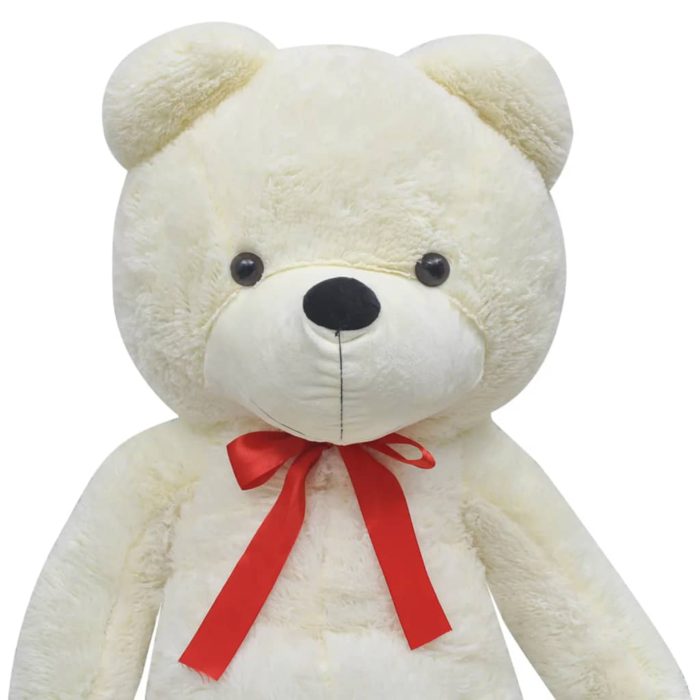 vidaXL Plysjbamse hvit 170 cm